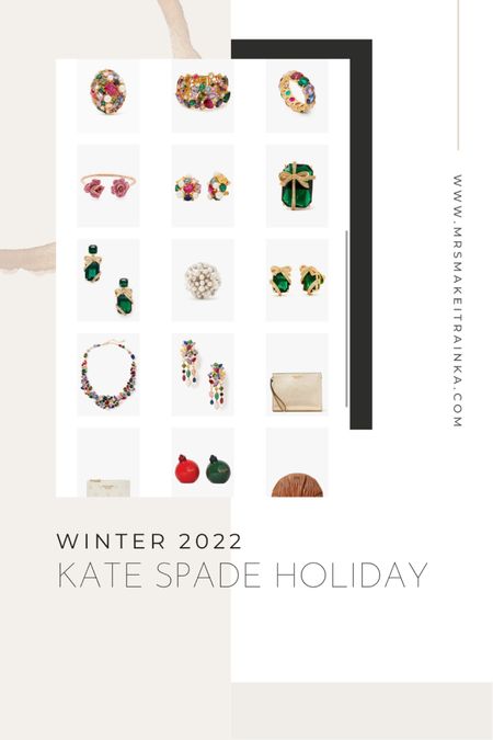 Kate Spade holiday style! Perfect to pair with a festive dress. 



#LTKSeasonal #LTKHoliday #LTKstyletip