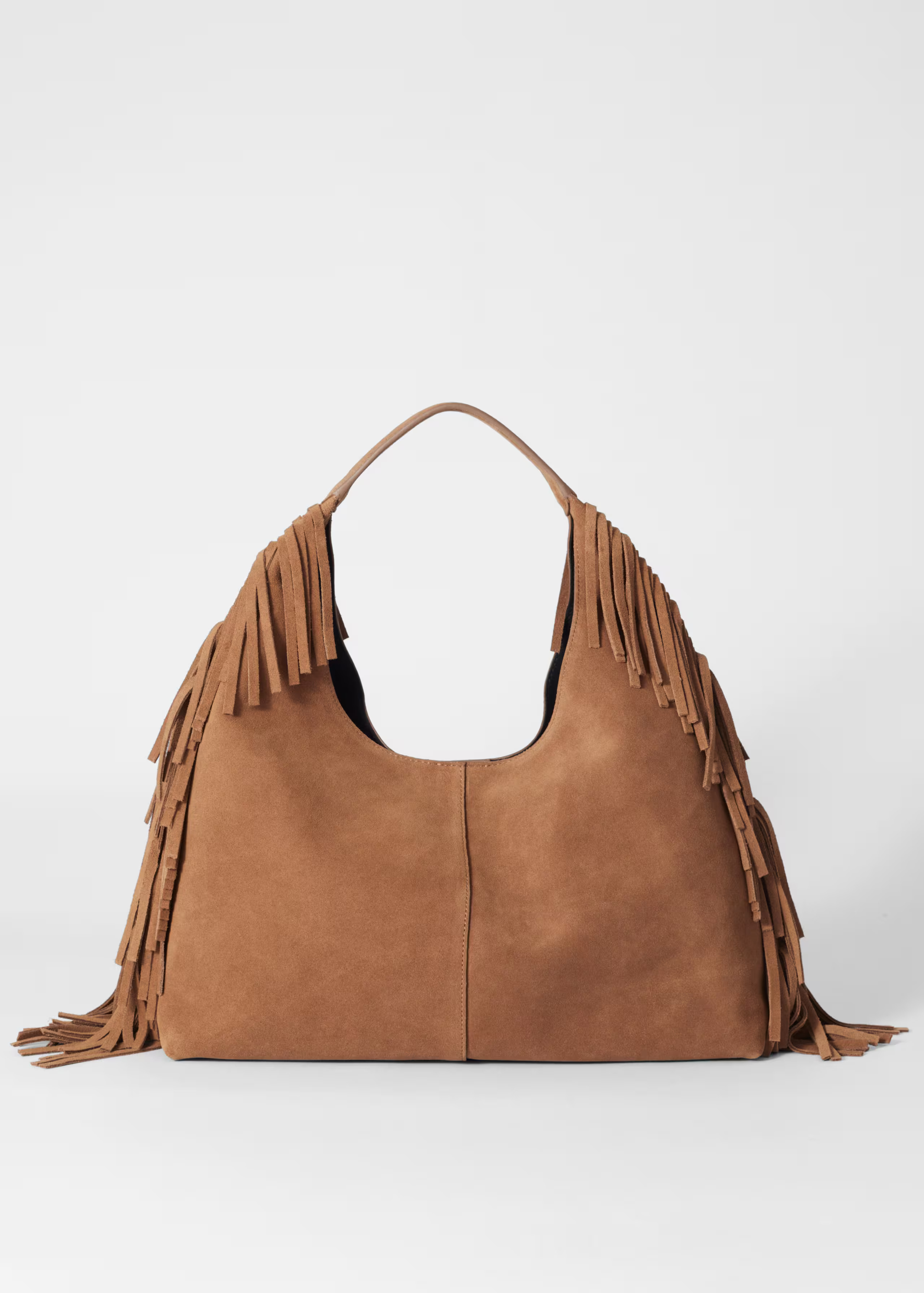 Fringed Suede Tote Bag | & Other Stories - US