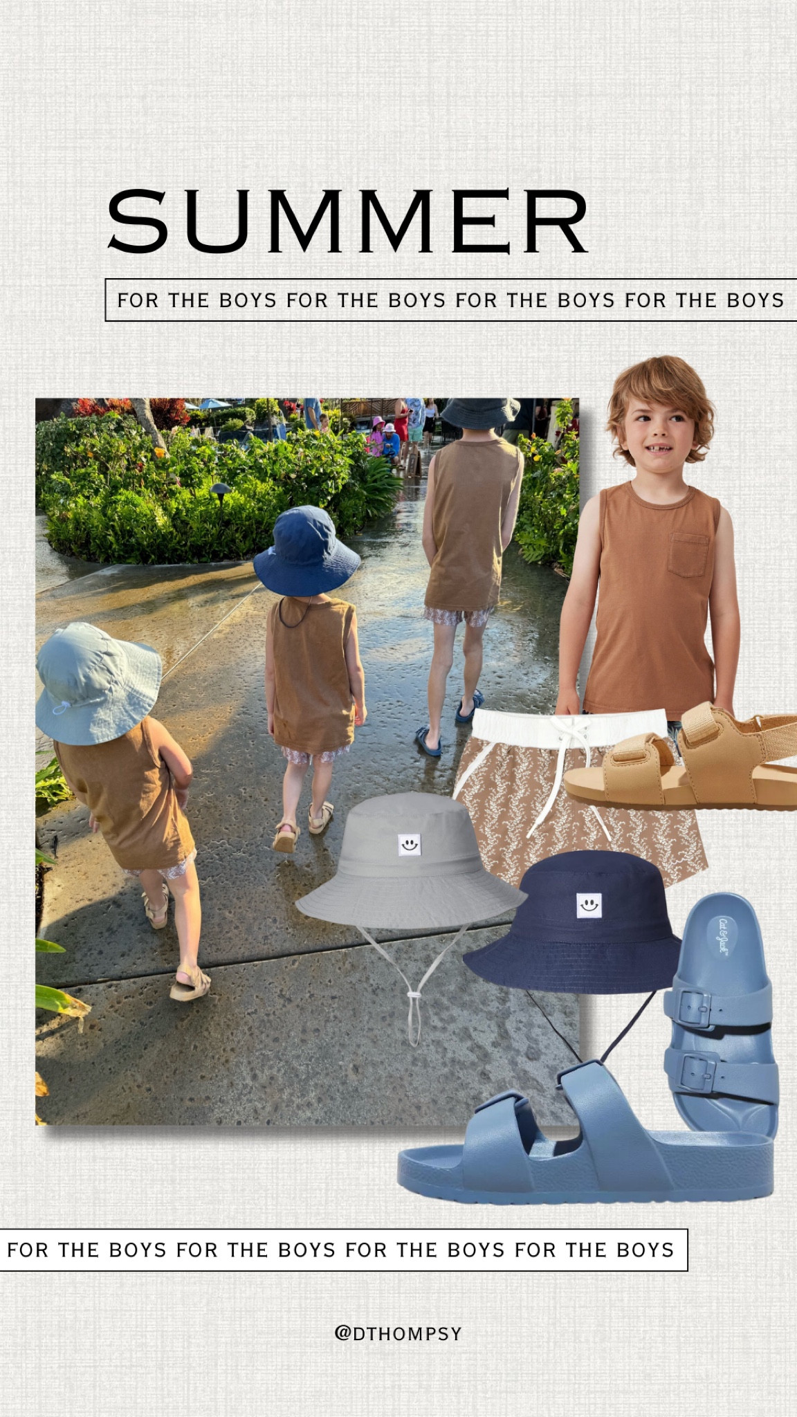 OOTD (my boys). 

athing suit. trunks. shorts. sandals. target. bucket hat. hawaii. summer vacation. spring. minnow. 

#LTKfindsunder100 #LTKSeasonal #LTKkids