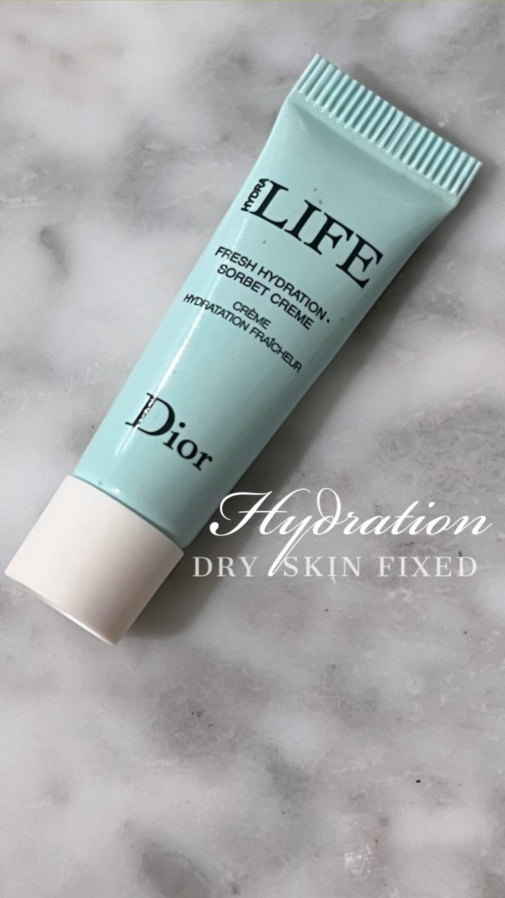 I received this sample from Sephora and decided to try it on my super dry skin. Wow! This is such a game changer! Talk about moisture times 100! This Dior Hydra Life was worth the splurge on the larger size jar! Fresh hydration sorbet creme is Excellent for dry skin!

#LTKVideo #LTKBeauty #LTKOver40