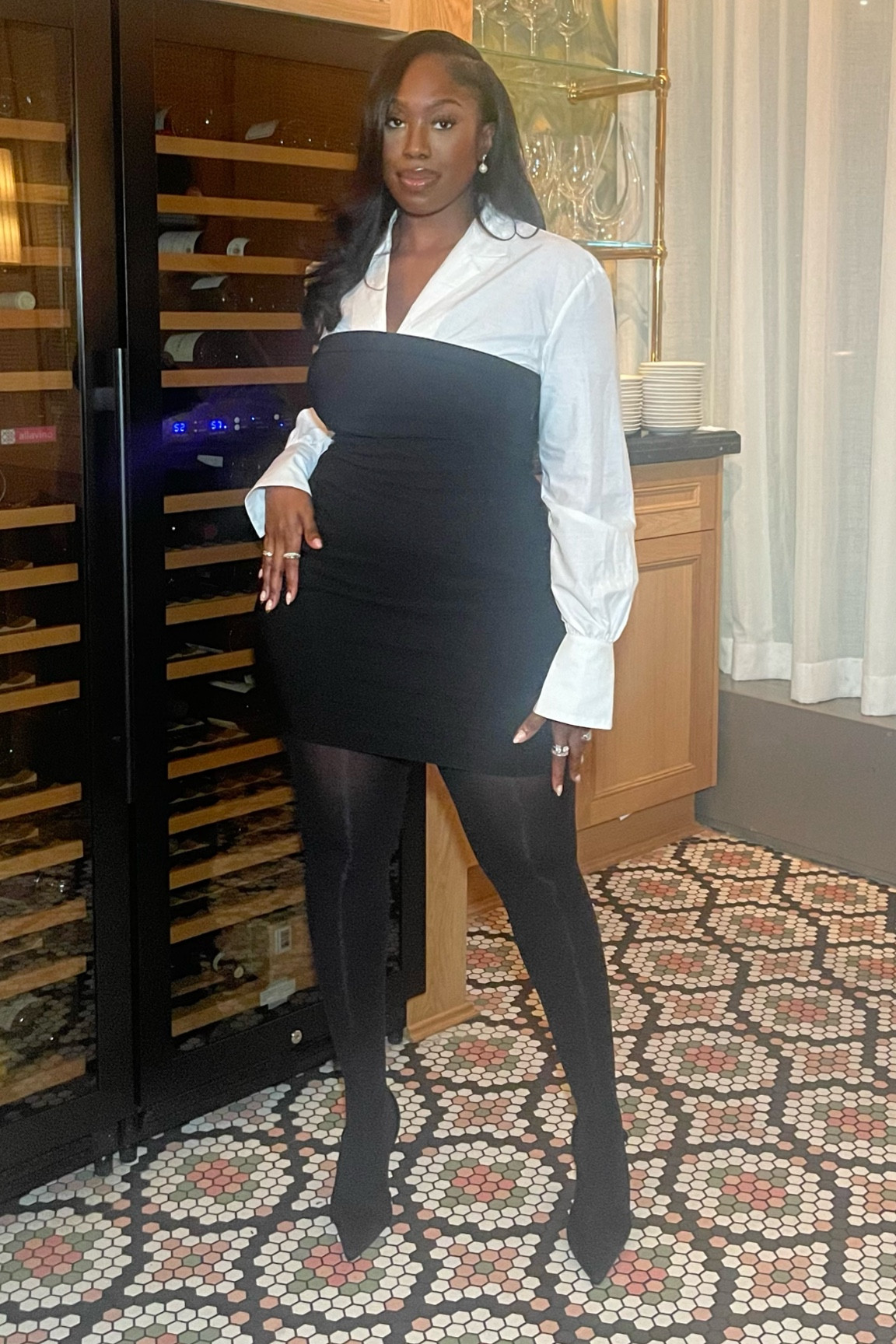 Chic Dinner OOTD loving how pantyhose can instantly elevate a LBD! 

#LTKsalealert #LTKbeauty #LTKstyletip