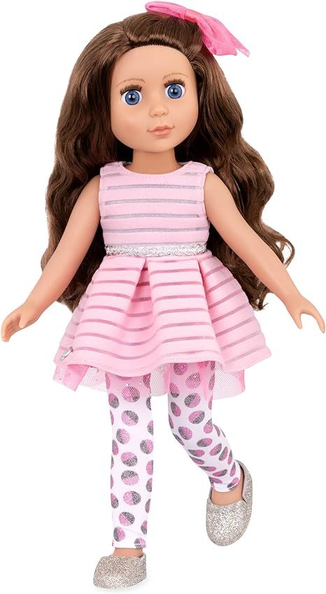 Glitter Girls - Bluebell 14-inch Poseable Fashion Doll - Dolls for Girls Age 3 & Up,Pink, Brown, ... | Amazon (US)