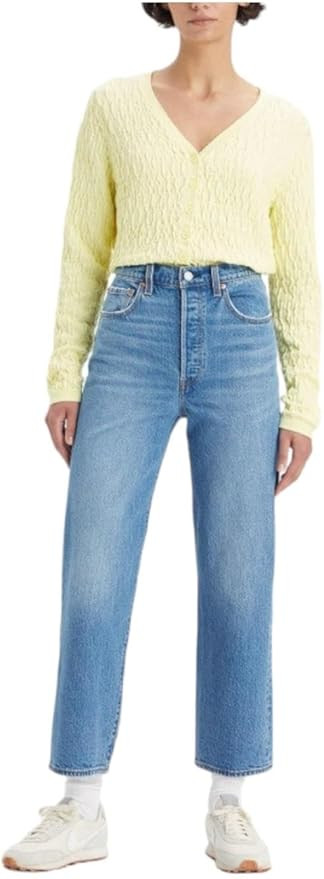Levi's Women's Ribcage Straight Ankle Jeans | Amazon (UK)