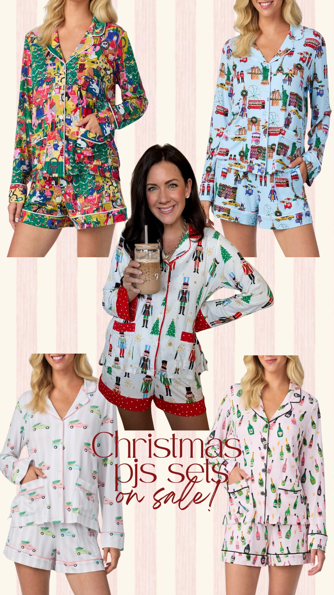Viral Christmas pajama sets that are currently on sale and the material is buttery soft👏🏻👏🏻 I prefer the fit of the medium❤️

#LTKFindsUnder50 #LTKSaleAlert #LTKSeasonal