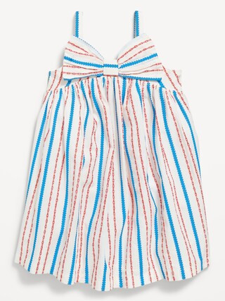 Sleeveless Bow-Tie Dress for Toddler Girls | Old Navy (US)
