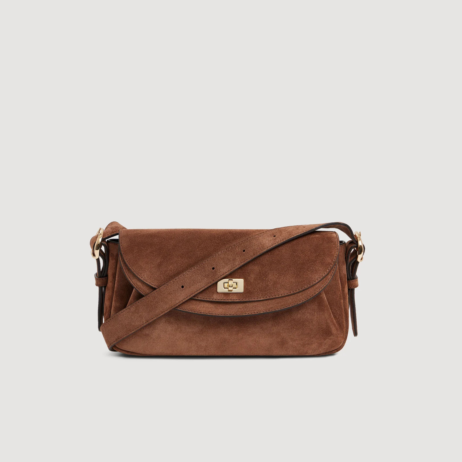 LE MAMBO suede bag | Sandro US | Sandro-Paris US
