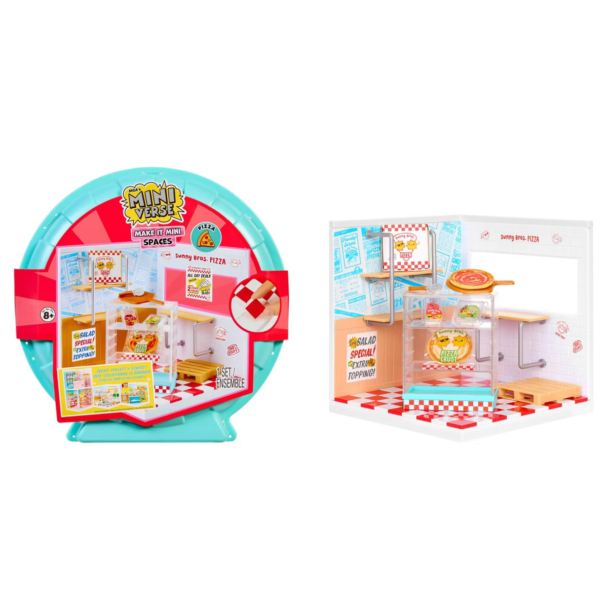 MGA's Miniverse Make It Mini Spaces Pizza Shop, Building Set | Target