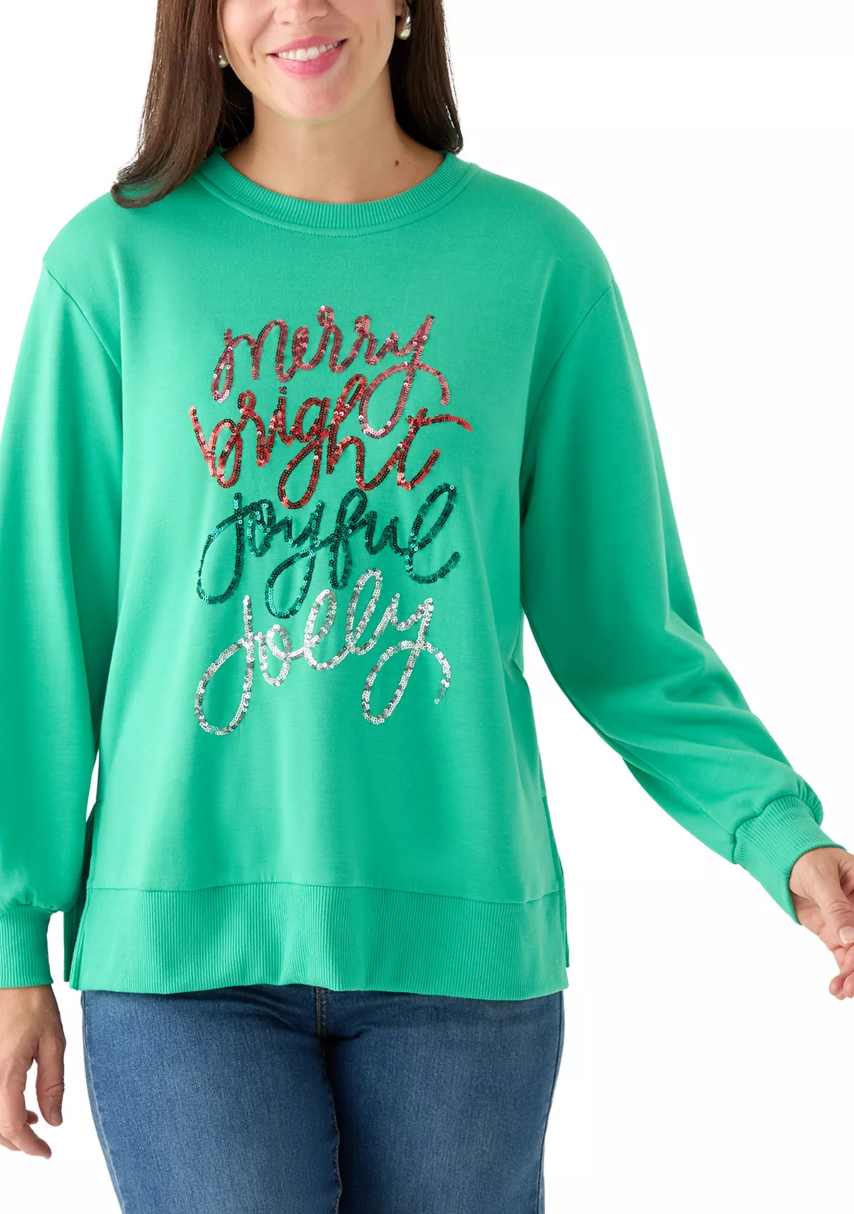 Women's Merry and Bright Lakelyn Sweatshirt | Belk