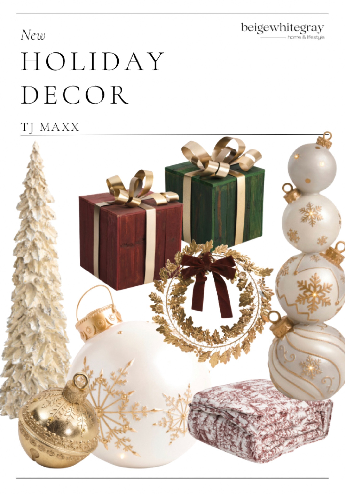 New at TJ Maxx. TJ Maxx holiday decor. From outdoor to inside decor you need to see. 

#LTKfindsunder50 #LTKhome #LTKHoliday