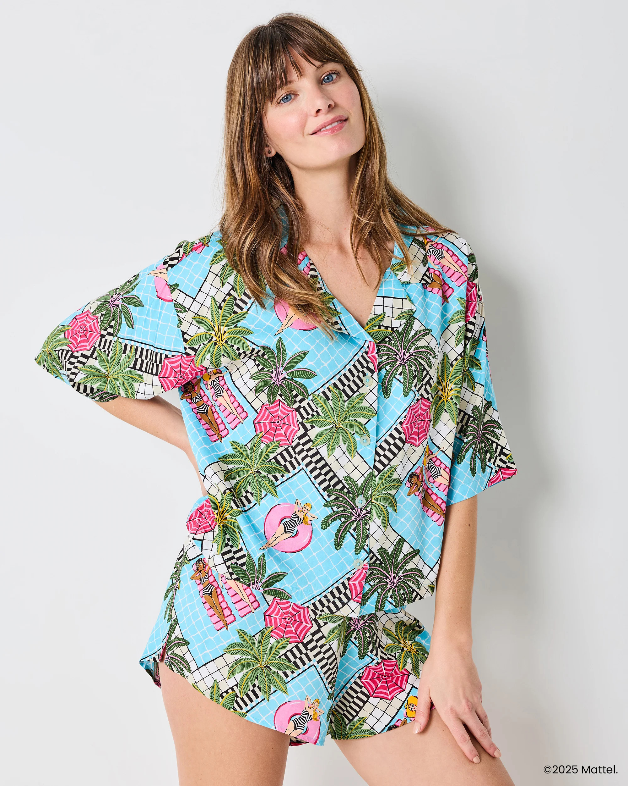 Barbie™ + Printfresh Retro Relaxation - Satin Sweet Dreams Set - Retro | Printfresh