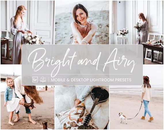 10 Mobile Lightroom Presets Bright and Airy presets Clean | Etsy | Etsy (US)