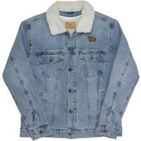 Capybara Unisex Denim Sherpa Jacket, Handmade Premium Gift, Lover Jacket | Etsy (US)