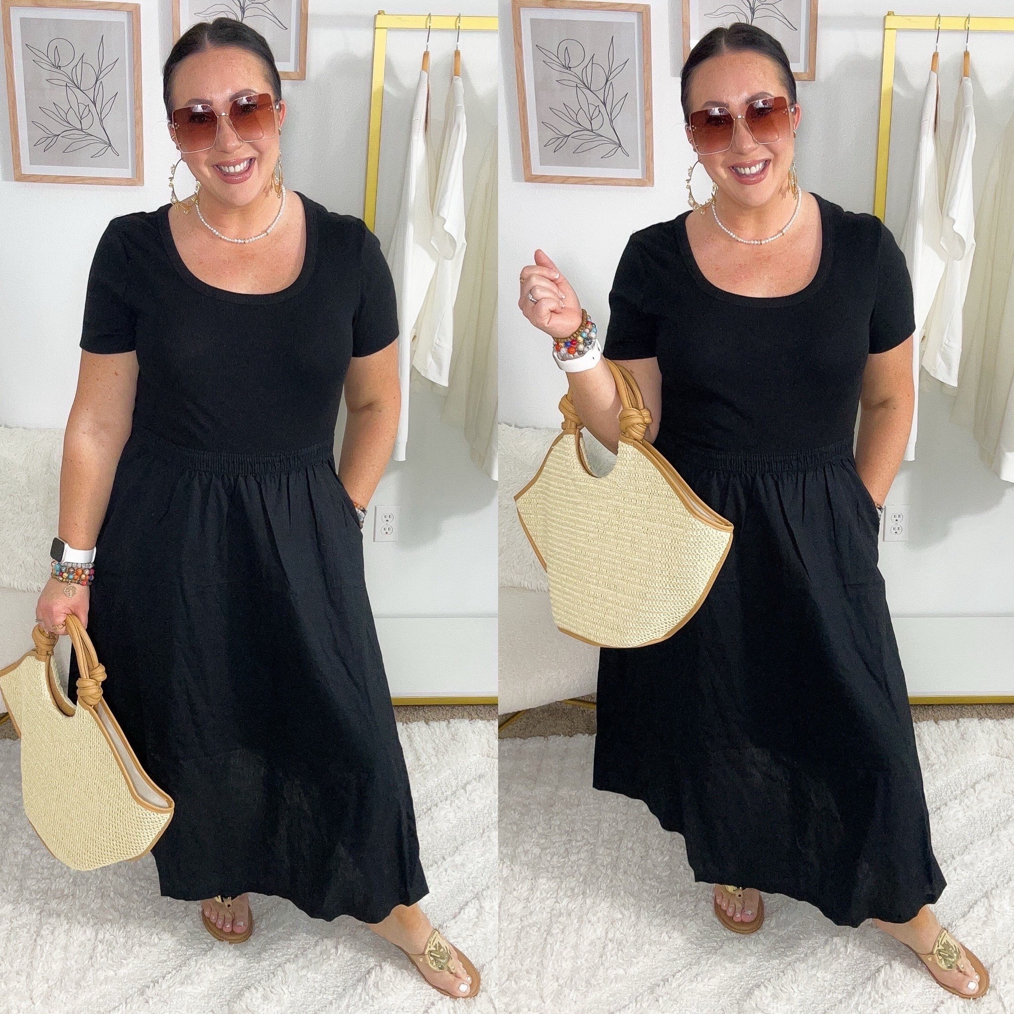 One of my favorite tote bags that went viral last year is BACK and under $23!  XL midi scoop dress! Love this one!  Wearing an xl. On sale around $38. Other colors available too. Linked updated Target sandals  

#LTKSaleAlert #LTKSeasonal #LTKMidsize