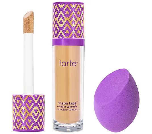 tarte Super-Size Shape Tape with Sponge Auto-Delivery | QVC