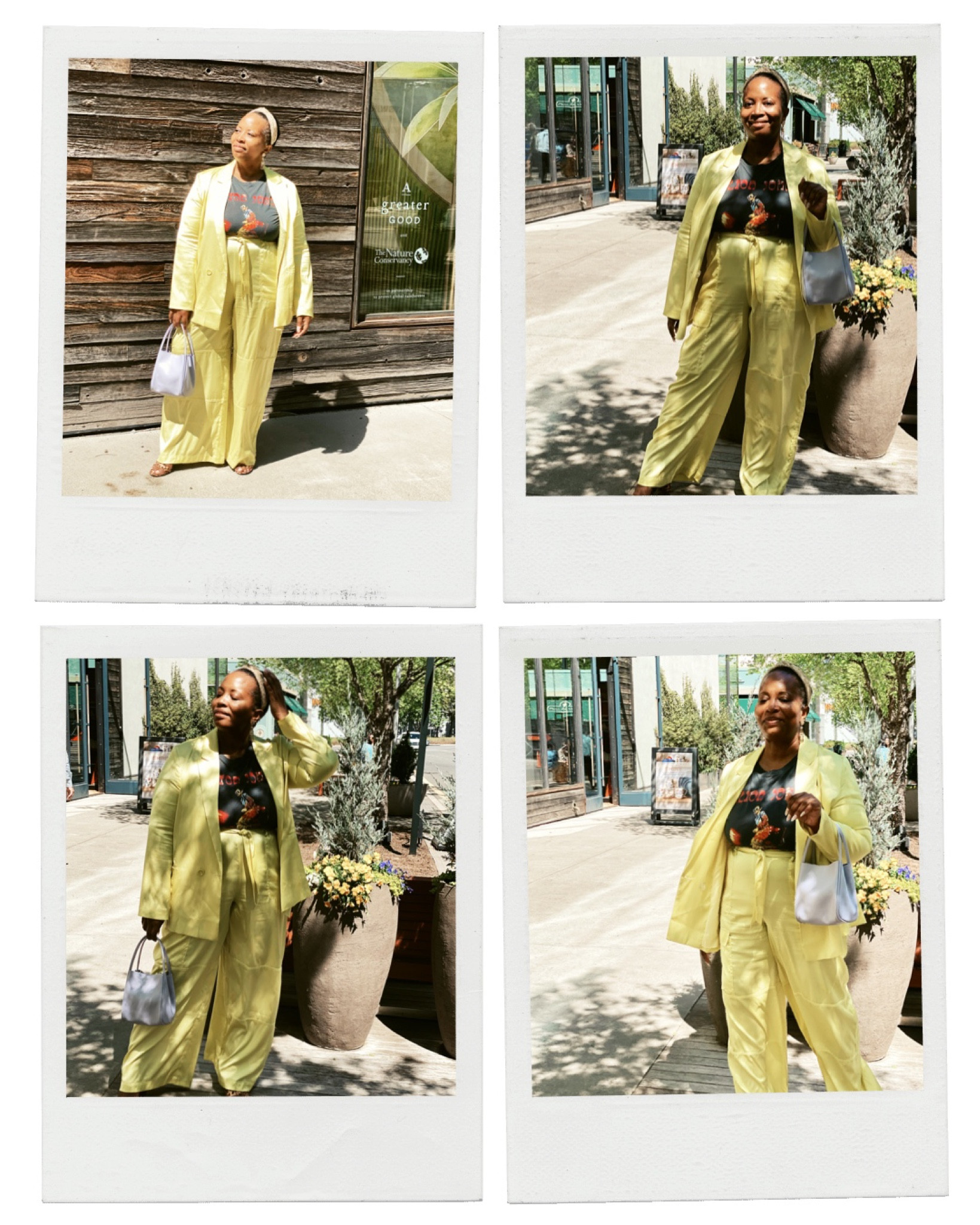 
Find your sunshine no matter how cloudy it may be. 

Jacket & pants by @hutch_design from @anthropologie 

Bag: The Mini Hollace Tote now available at #Anthropologie in the #MosaicDistrict.

#melissatiwanstyles #mtstyles #personalstylecoach #confidentstyle #whatareyouwearing #anthrops #myanthropologie #fairfaxva #styleover40 #midsizestyle #confidentstyleclub 















#LTKfit #LTKcurves #LTKstyletip