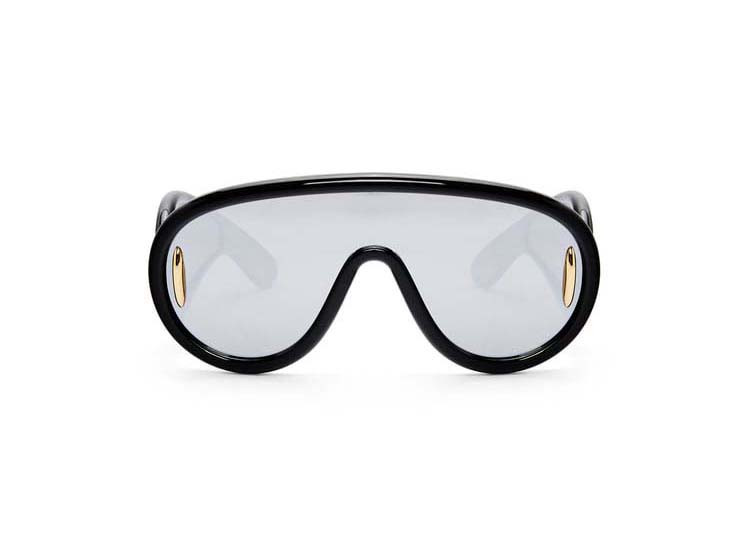 LOEWE Wave Mask Sunglasses Black (G000487X01 1100) | StockX