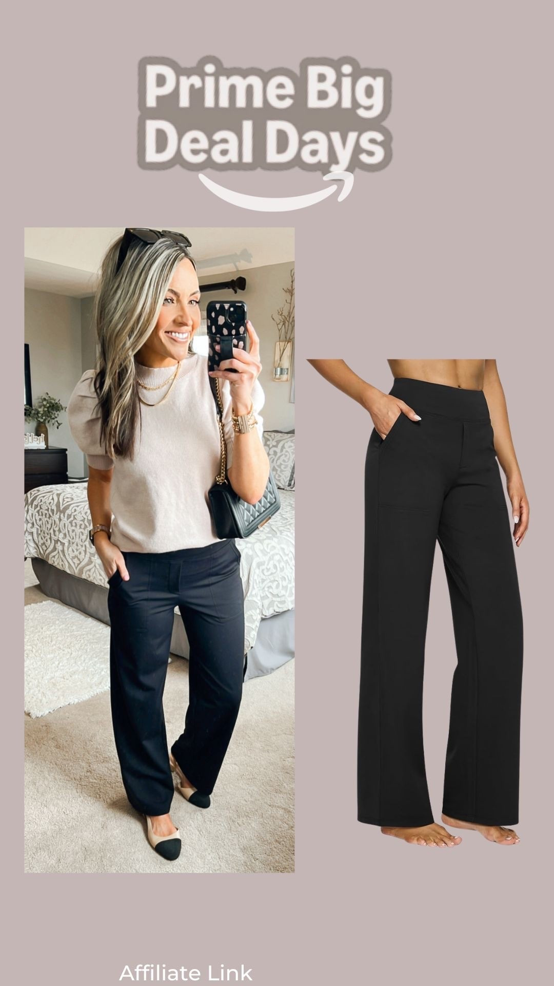 Prime Big Deal Days the most comfortable trouser yoga pants!