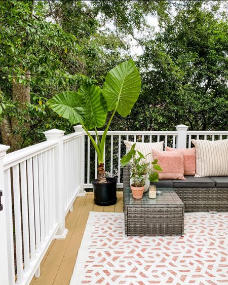 My patio! 

Outdoor furniture, patio furniture, outdoor rug, throw pillows, plants, home decor

#LTKhome #LTKSeasonal #LTKstyletip