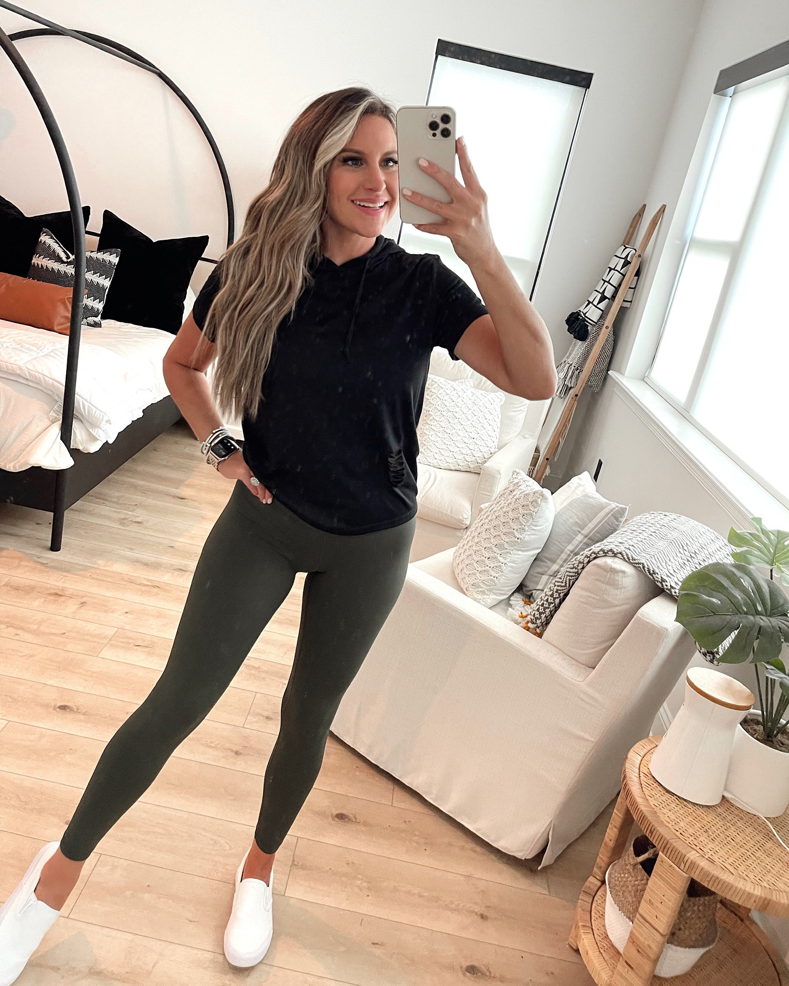 In a medium set (only wearing top from set) and small leggings from Amazon - all fits TTS.

#LTKstyletip #LTKunder50 #LTKSeasonal