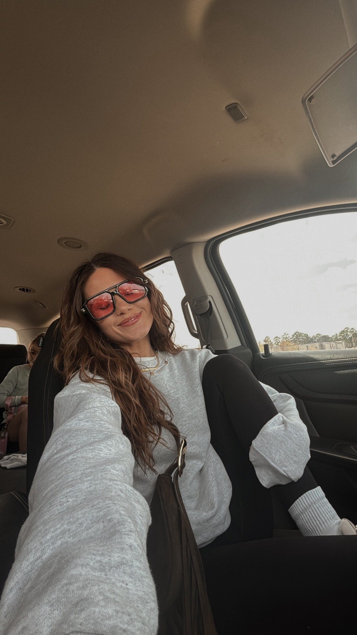 Basic cozy crew neck 🩶

#LTKmomlife #LTKootd