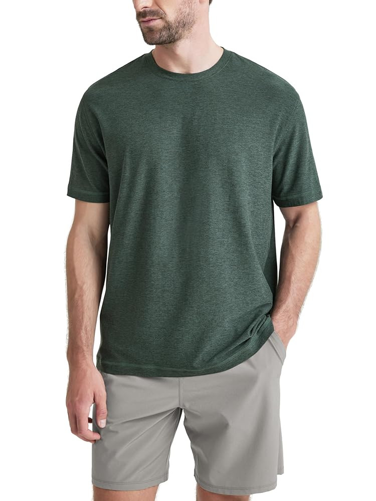 ODODOS Men's Performance T-Shirt - Stratum Tech Tee, Ultra Soft Moisture Wicking UPF 50+ Fitness ... | Amazon (US)