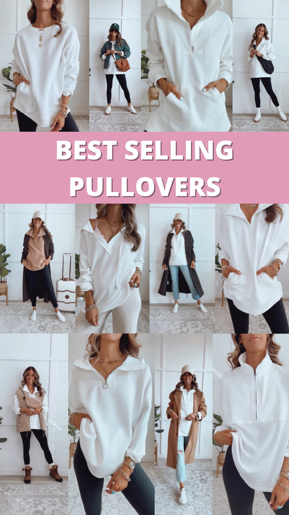 Best Selling Pullovers - size up for a more oversize fit. 

#LTKFindsUnder50 #LTKHoliday #LTKSeasonal