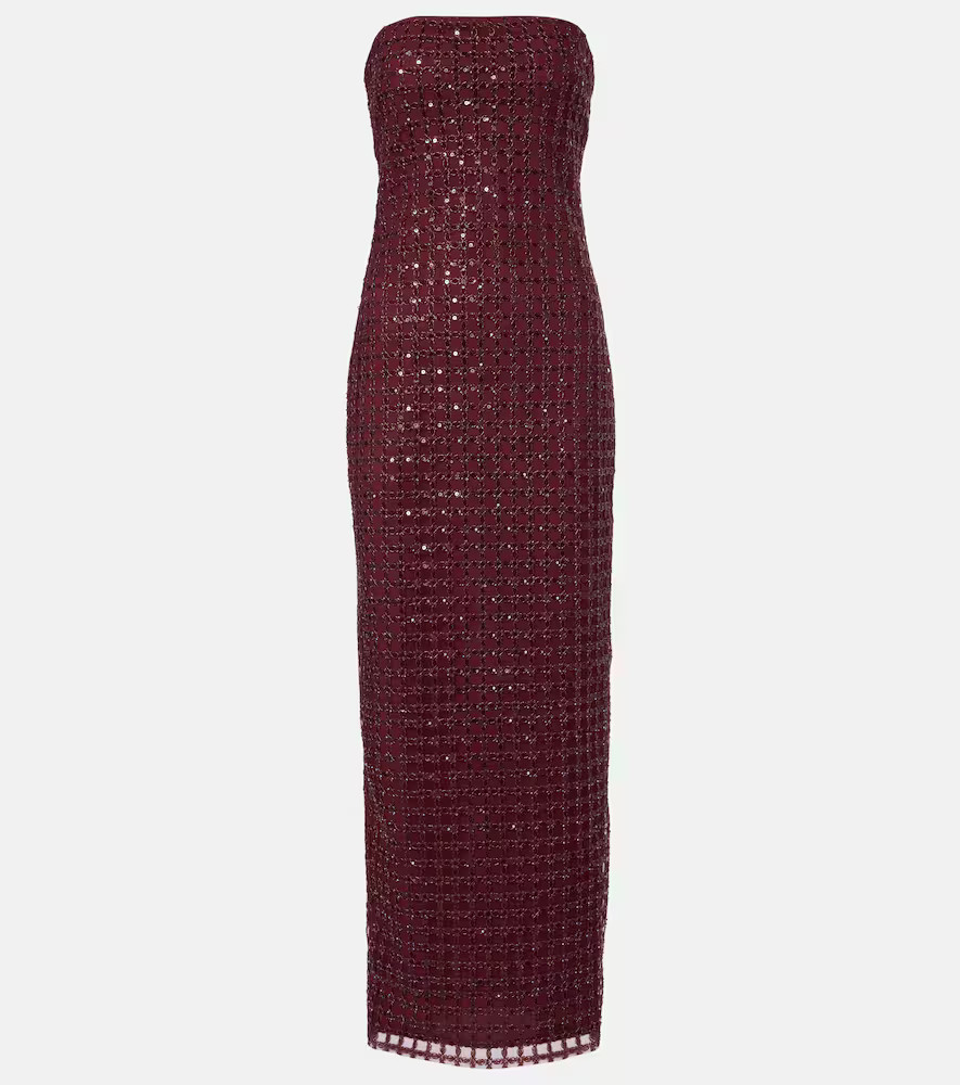 Rotate Beaded maxi dress | Mytheresa (US/CA)