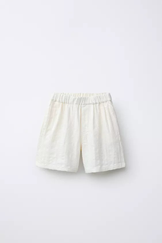 TEXTURED SHORTS | Zara US