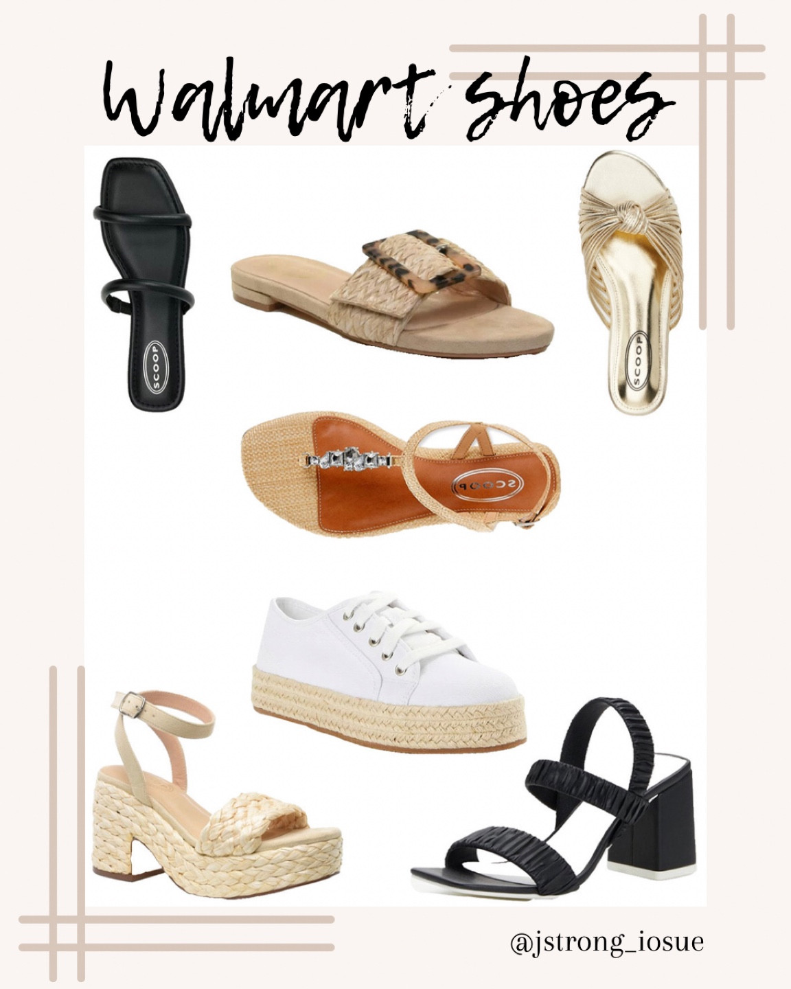 New Spring and Summer shoes at Walmart! The flat sandals with the brown buckle are back for a second year! They sold out so fast last year. They are great to dress up or down! 

#LTKstyletip #LTKFind #LTKunder50