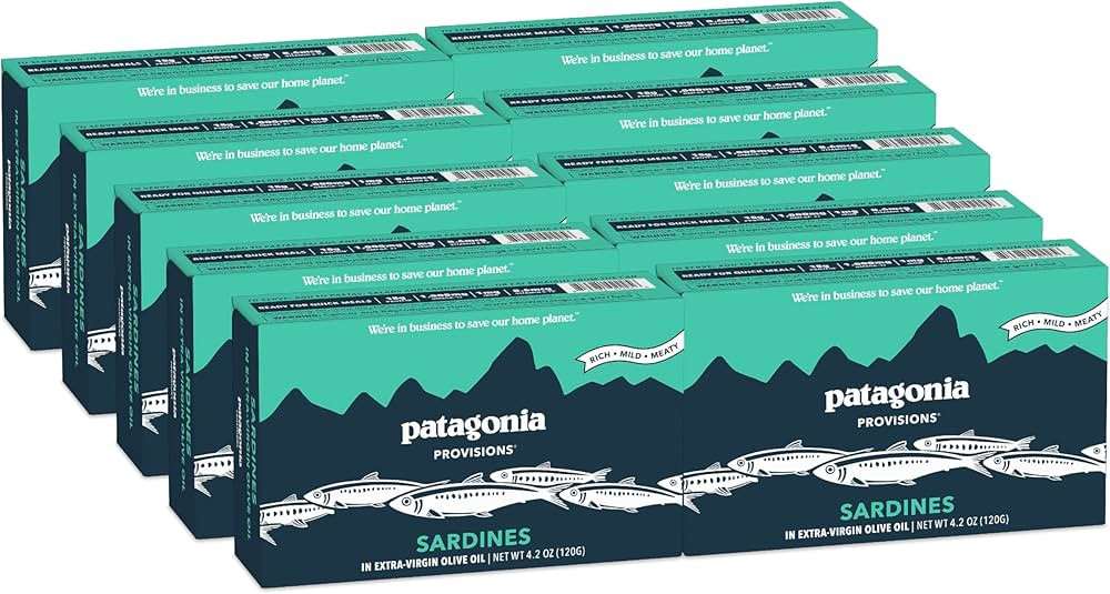 Patagonia Provisions - Wild Sardines in Extra Virgin Olive Oil | Responsibly sourced in Spain | 1... | Amazon (US)