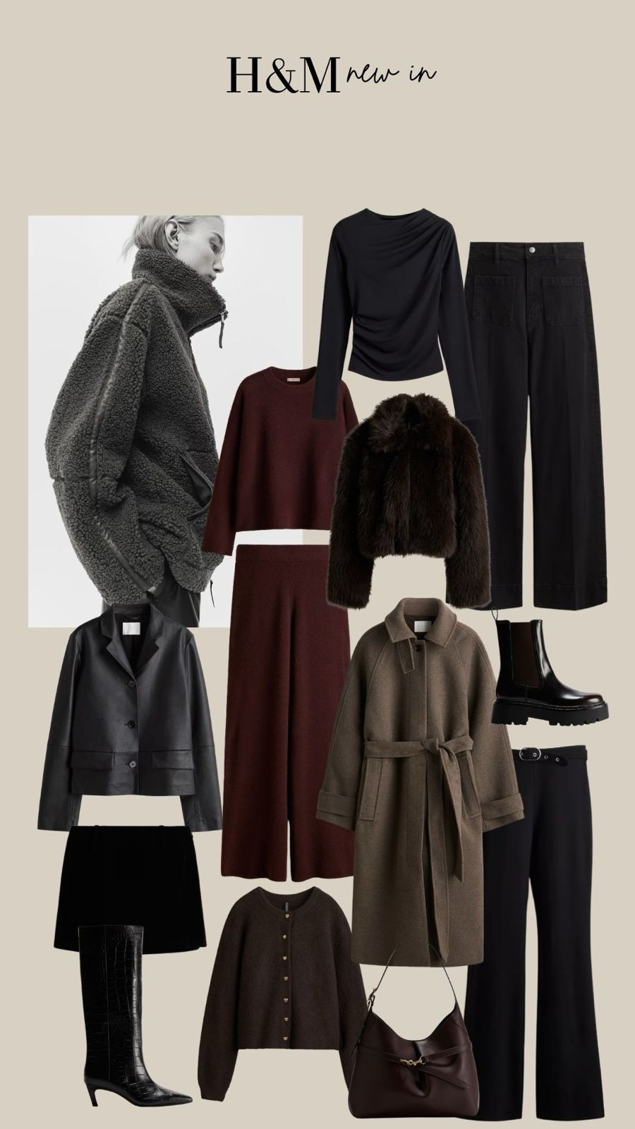 What I am loving from H&M 🍁🍂
 
Autumn Style, Autumn Fashion, New In Season, Wardrobe Staples, Knitwear, Co-ord, Wool Coat, Jeans, Leather Jacket, Faux Fur Jacket 

#LTKuk #LTKautumn #LTKeurope