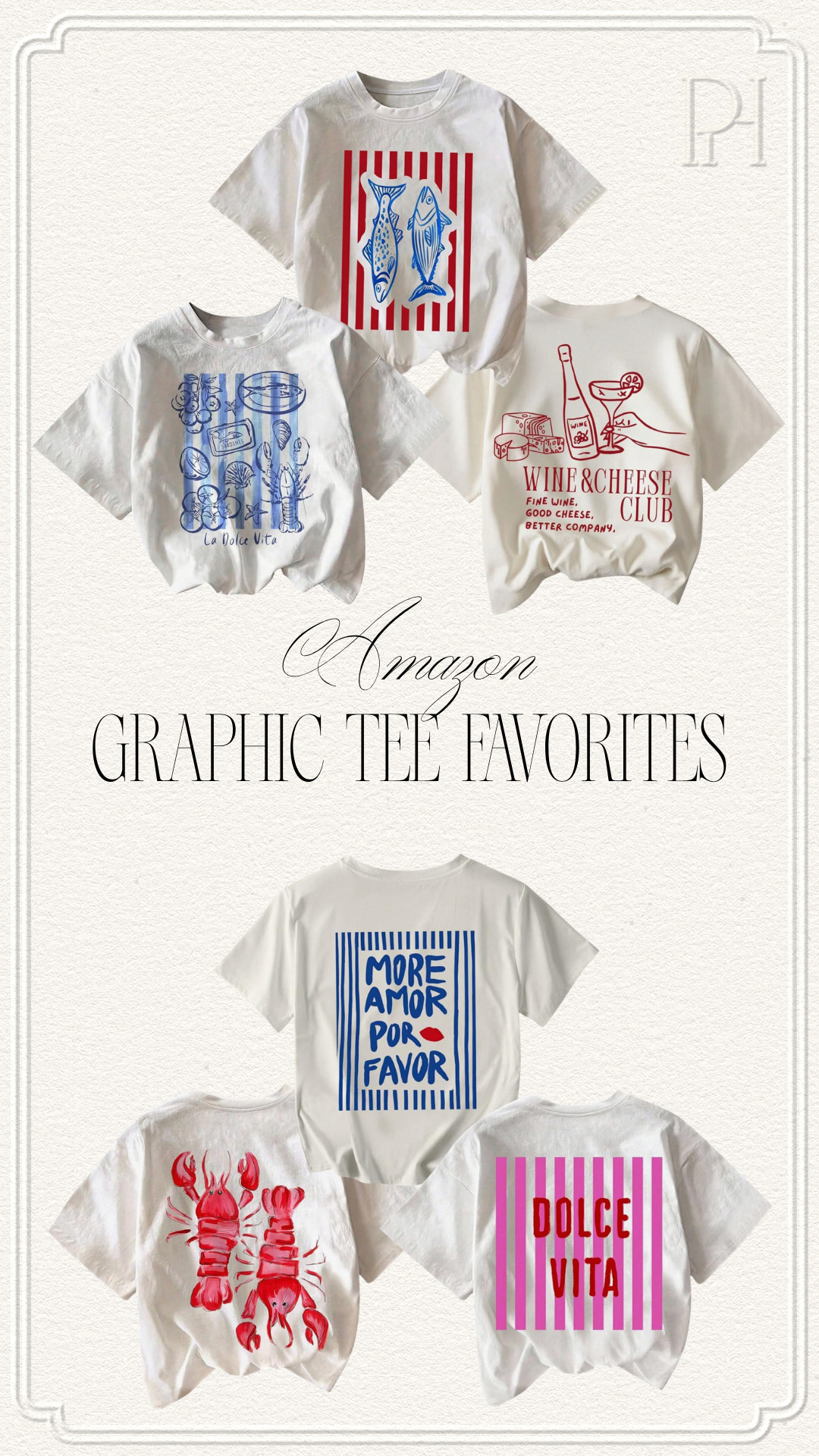 Graphic tees are trending this summer and I'm loving these ones from Amazon!

summer fashion, summer trends, summer looks, summer style, summer outfit, 4th of July outfit, Americana, t-shirts, classic tee, wardrobe basics, pink shirt, red shirt, blue shirt 

 #LTKgrwm #LTKootd #LTKmomlife