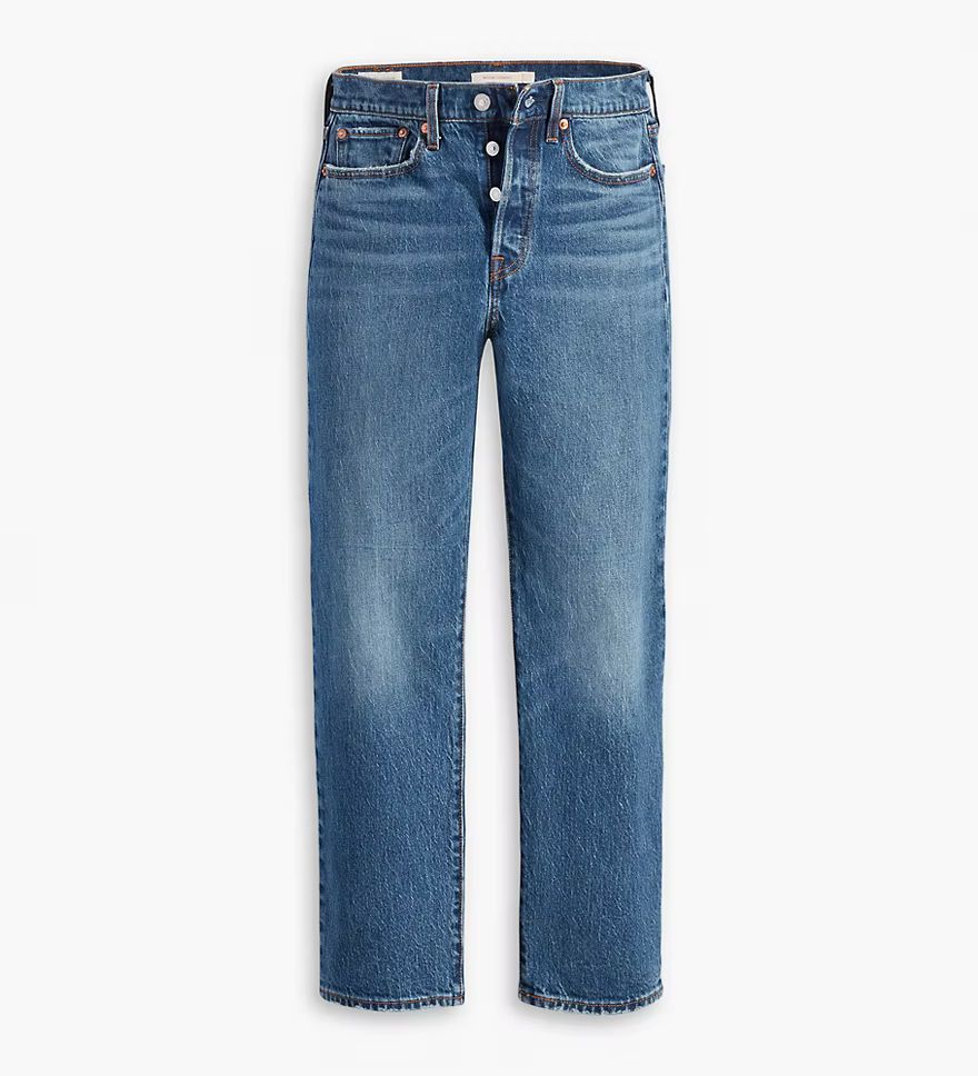 Wedgie Straight Fit Women's Jeans - Dark Wash | Levi's® US | LEVI'S (US)