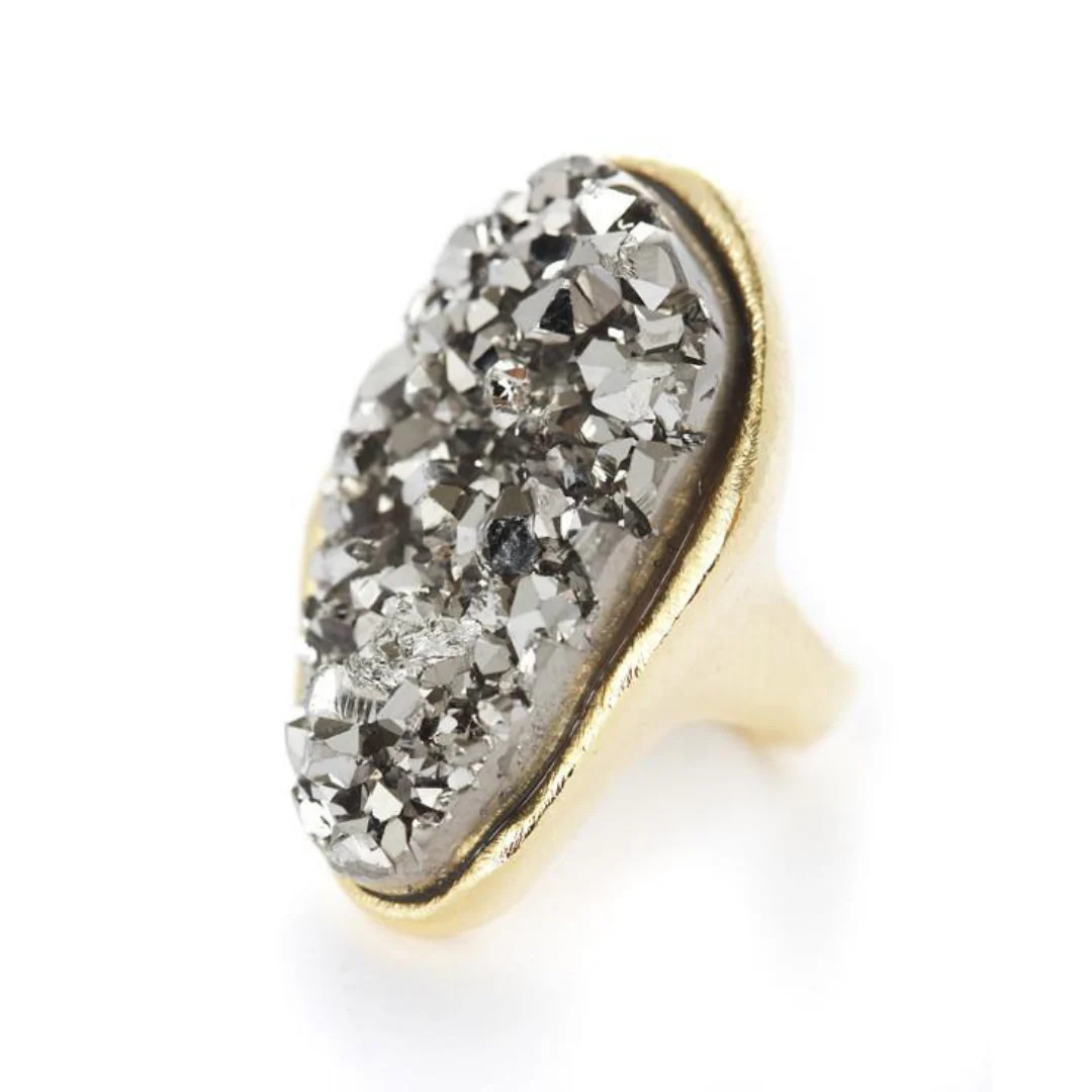 Marcia Moran Olivia Druzy Statement Ring | MARCIA MORAN