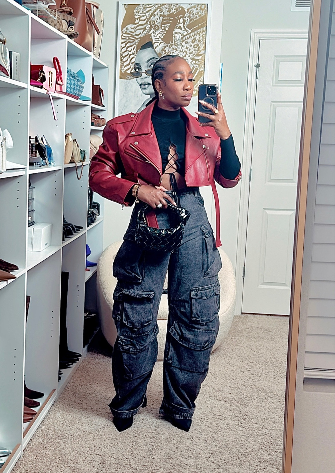 Night out 
Still obsessed with cargo pants so I’m pairing it with a cropped top and jacket. 


#LTKfindsunder100 #LTKparties #LTKstyletip