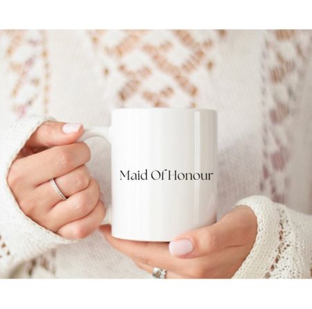 If you’re getting married then check out this maid of honour mug from Etsy that’s a great idea for a gift.

Etsy, wedding, team bride, bridesmaid, bridal party, wedding gift

#LTKunder50 #LTKsalealert #LTKwedding
