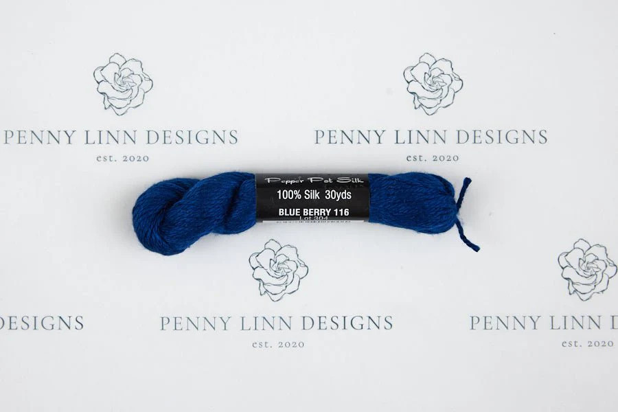 Pepper Pot Silk 116 Blue Berry | Penny Linn Designs