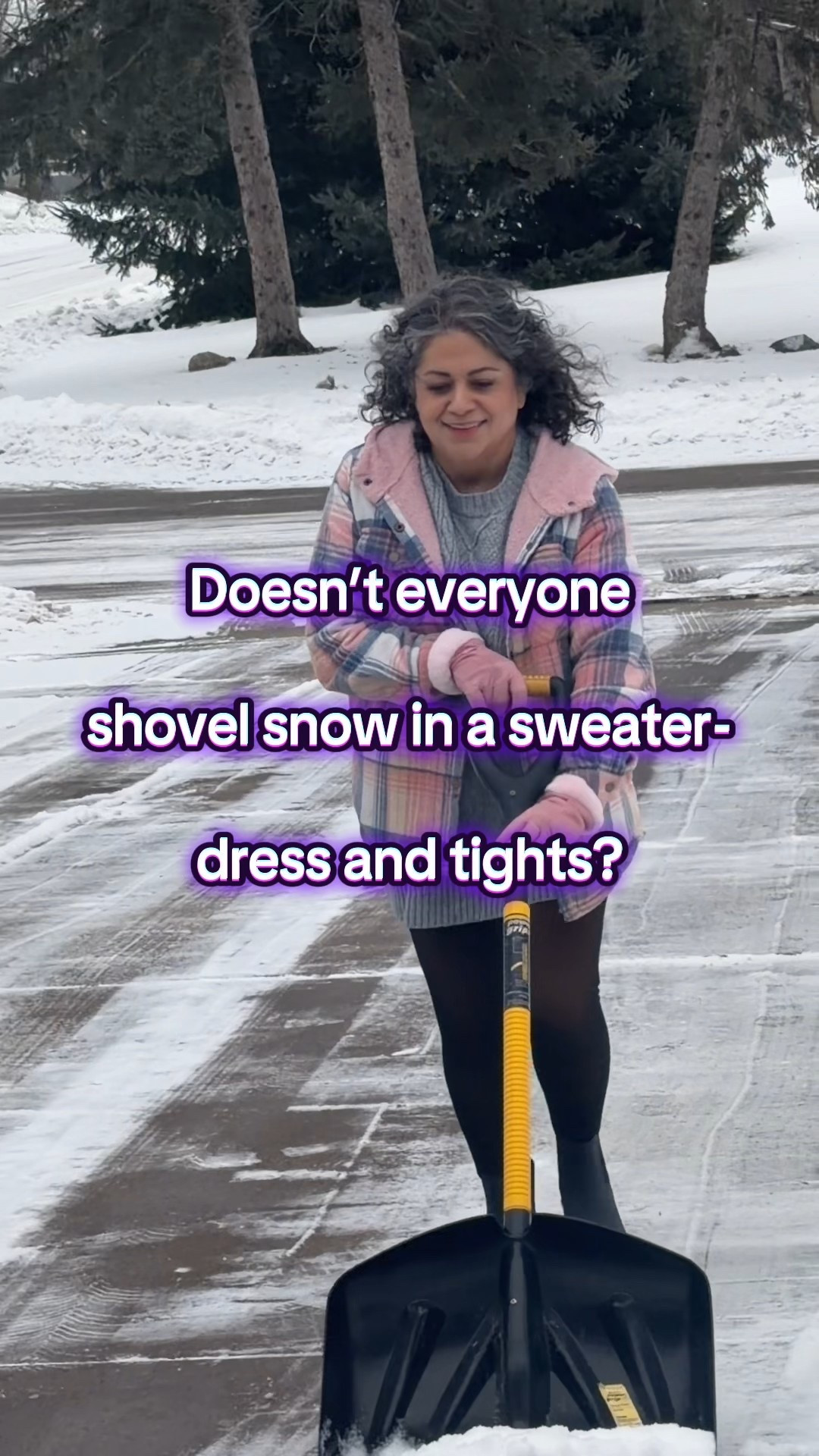 Have the neighbors a show with my little outfit while shoveling 🤣🤣🤣

#LTKMidsize #LTKootd #LTKmorningroutine