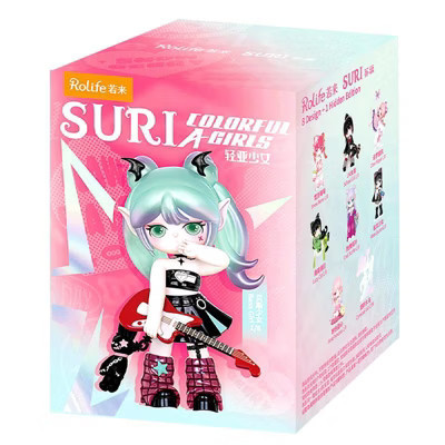 Robotime Rolife - Suri's Colorful Girls Figure Dolls 1pc Blind Box | Target