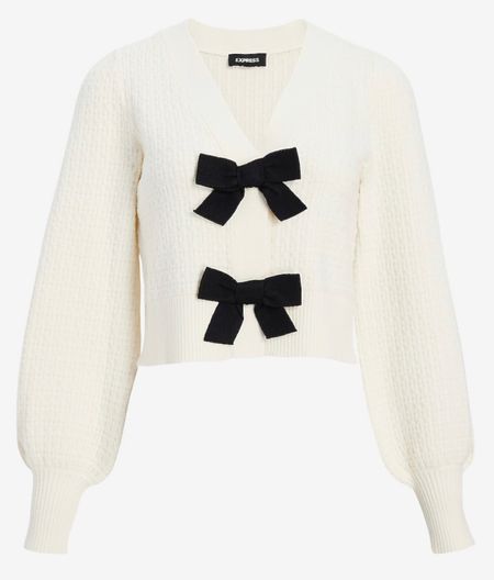 How darling is this under $100 bow sweater? 

#LTKFind #LTKunder100

#LTKunder50 #LTKSeasonal #LTKsalealert