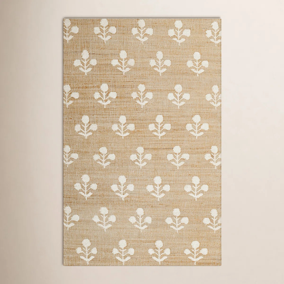 Erin Gates by Momeni Orchard Bloom Natural Hand Woven Wool and Jute Area Rug | Wayfair North America
