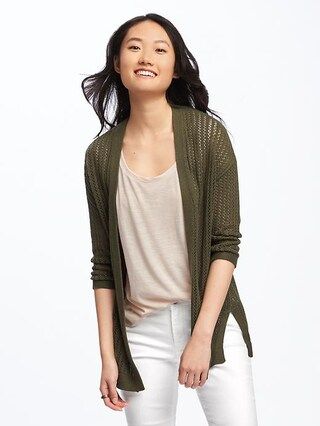 Open Front Cocoon Cardi for Women | Old Navy US