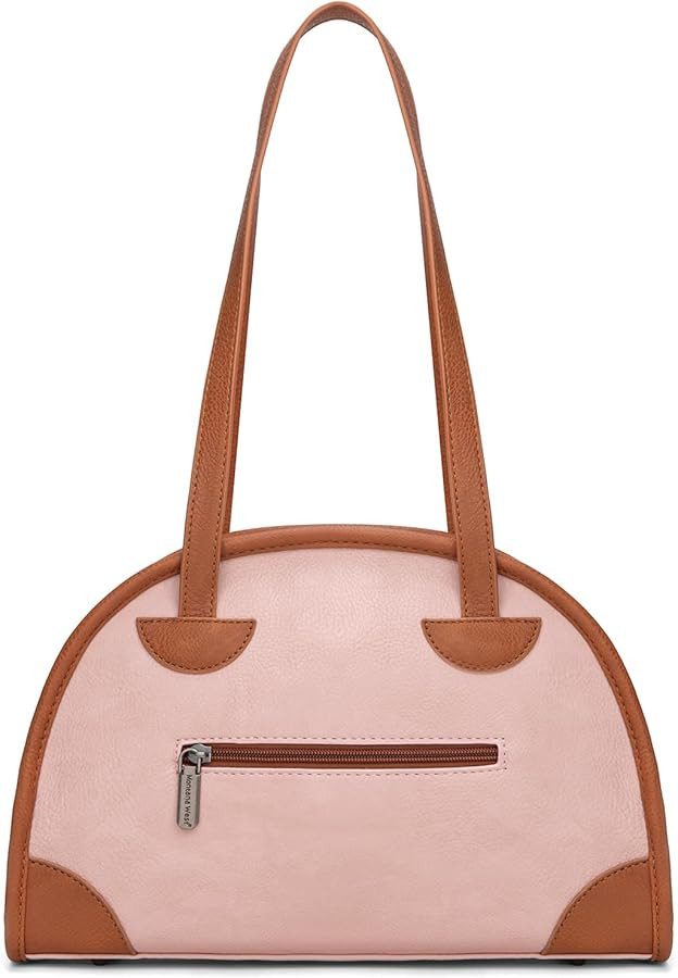 Montana West Purses and Handbags for Women, Retro Style Bowling Handbag Leather Everyday Purse To... | Amazon (US)