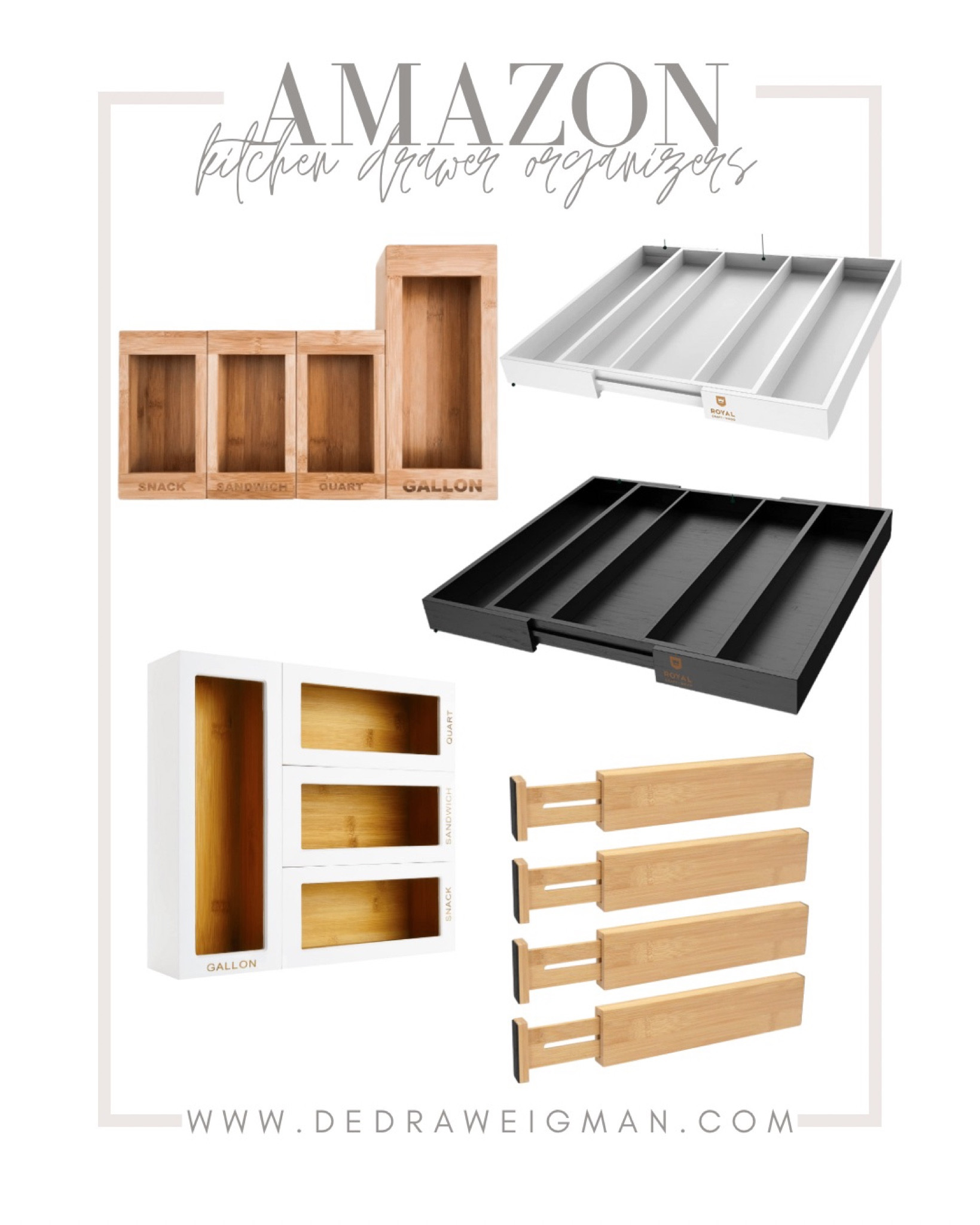 Amazon kitchen organizers ✨ Organize your kitchen drawers with these! 

#kitchenorganizing #drawerorganizer #amazonhome 

#LTKunder50 #LTKhome