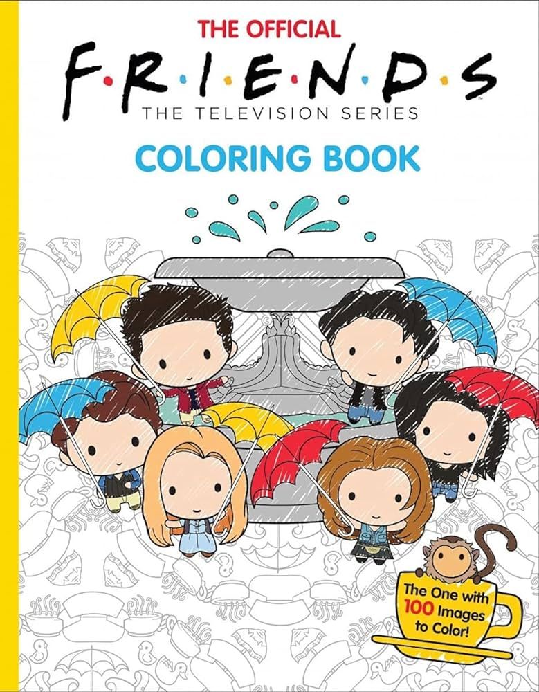The Official Friends Coloring Book: The One with 100 Images to Color! | Amazon (US)