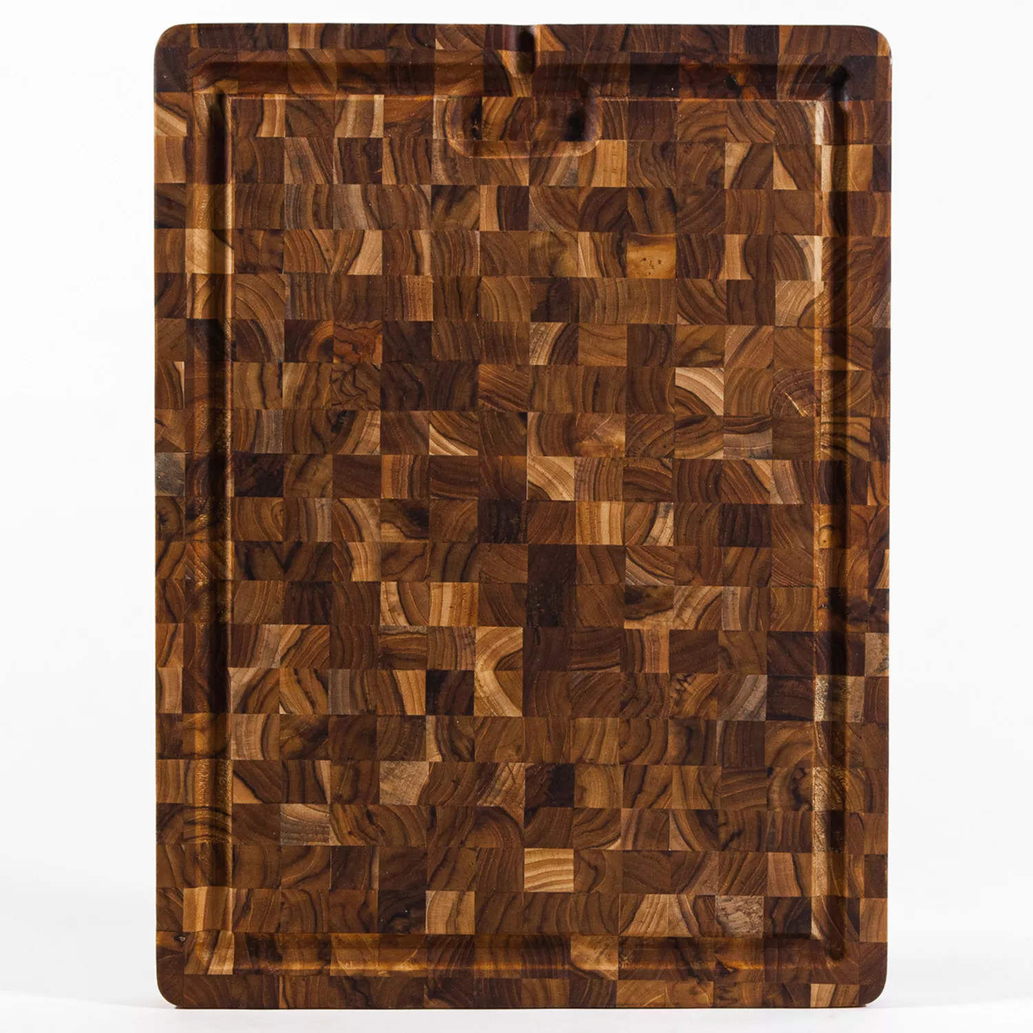 Teakhaus End-Grain Smart Carving Board | Sur La Table