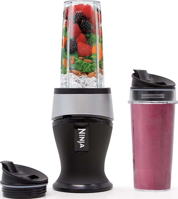 Ninja Fit Compact Personal Blender | For Smoothies, Shakes & Frozen Drinks | (2) 16-oz. To-Go Cup... | Amazon (US)