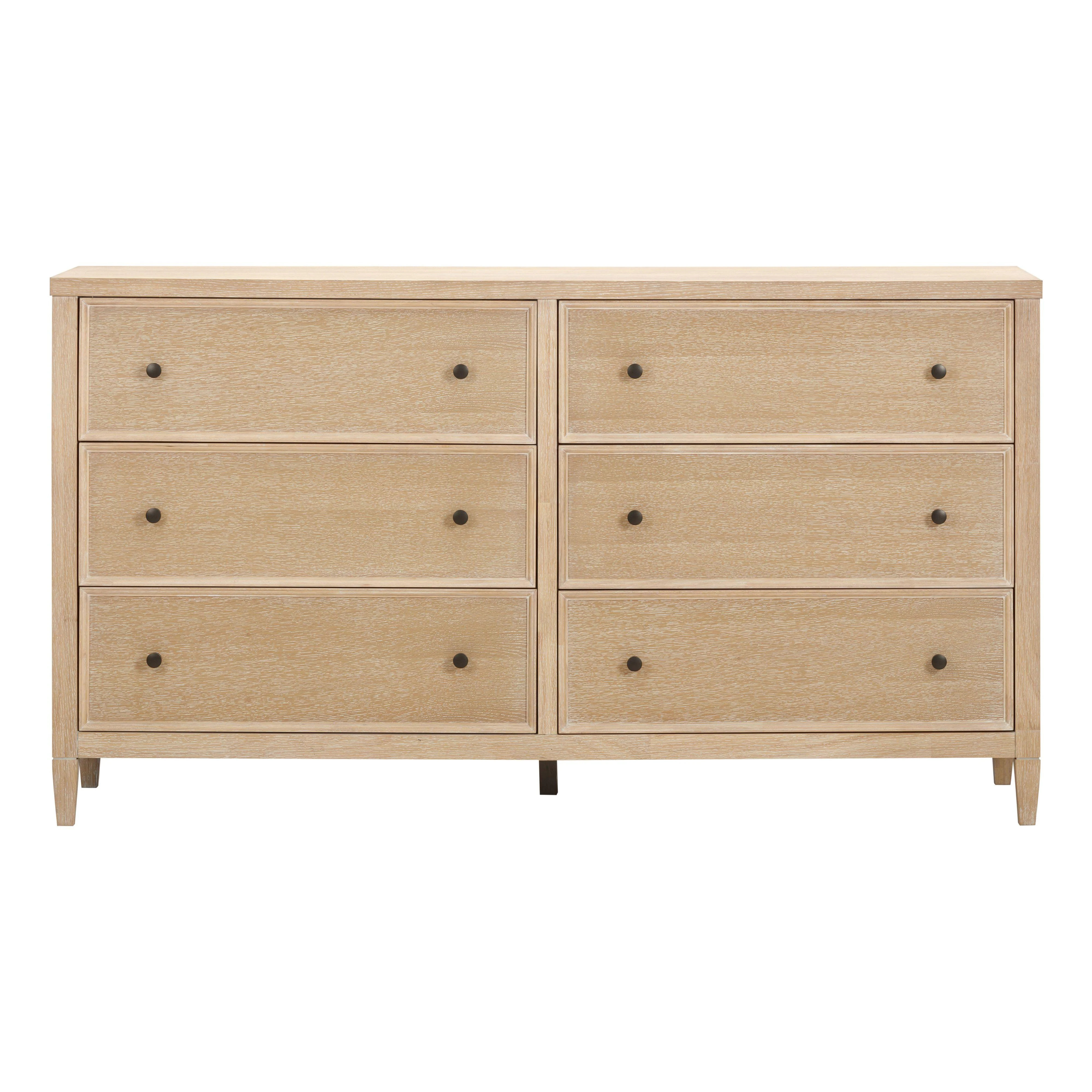 Bristol Park Whitewashed Oak Wood Dresser | TOV Furniture