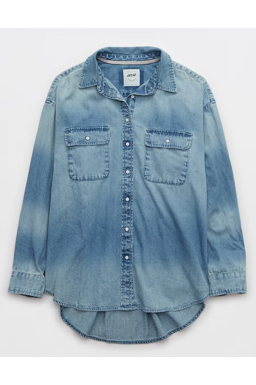 Aerie Anytime Fave Oversized Shirt | Aerie