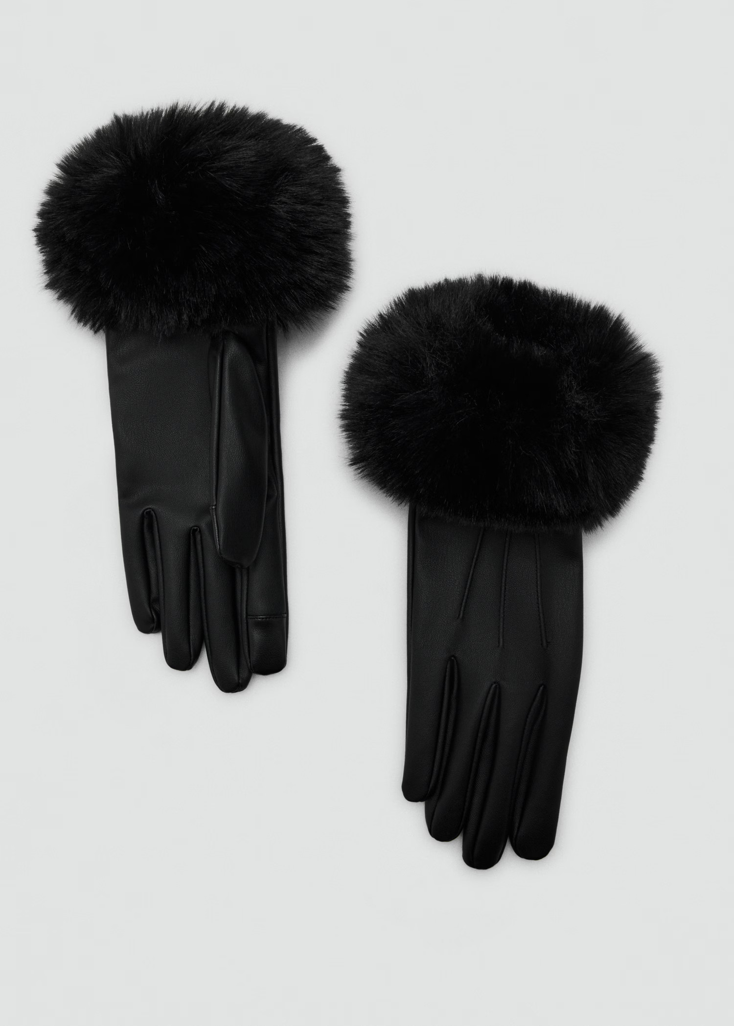 Combined hair gloves | MANGO (UK)